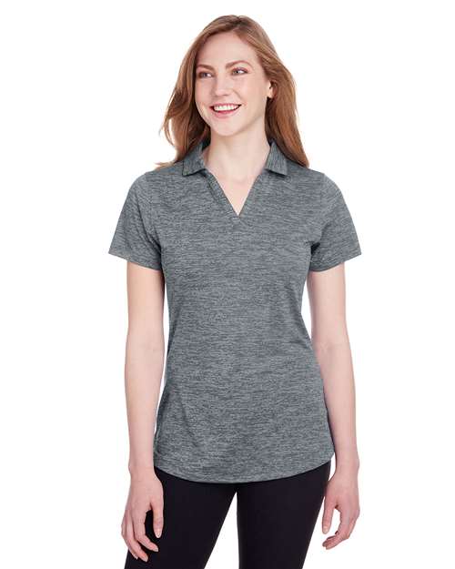 Women's Icon Heather Polo - Quiet Shade