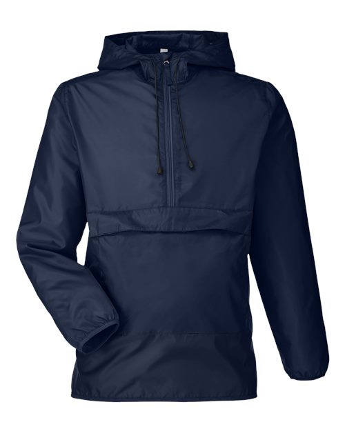 Unisex Zone Protect Packable Anorak Jacket - Sport Dark Navy