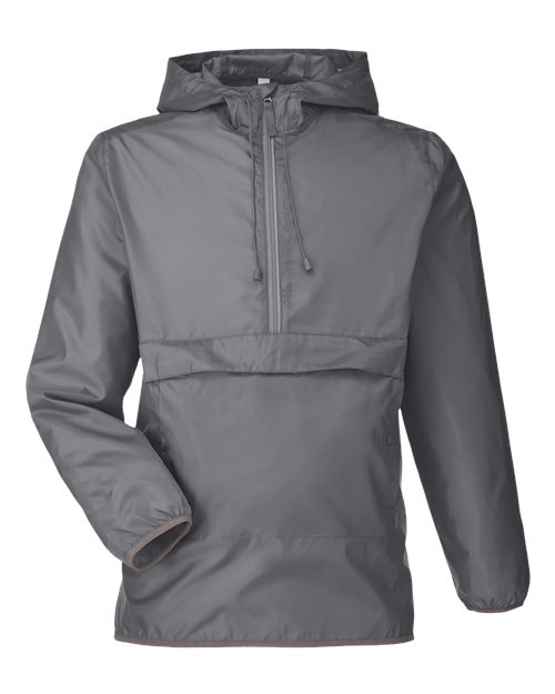 Unisex Zone Protect Packable Anorak Jacket - Sport Graphite