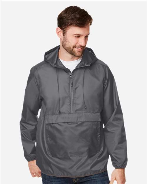 Unisex Zone Protect Packable Anorak Jacket - Sport Graphite