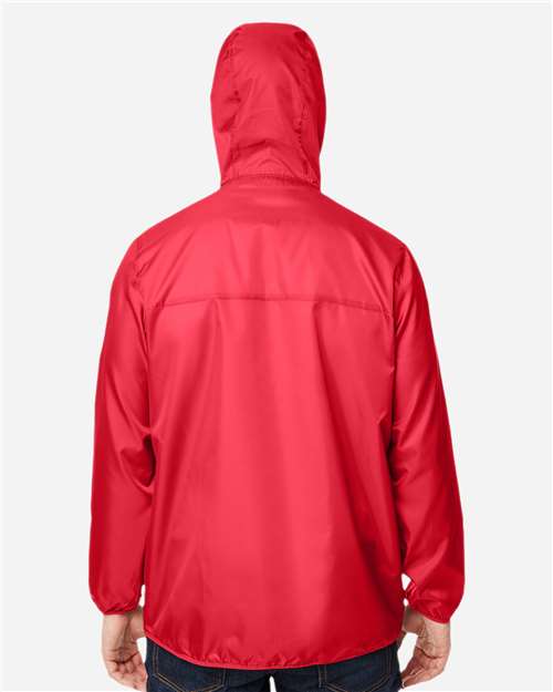 Unisex Zone Protect Packable Anorak Jacket - Sport Red