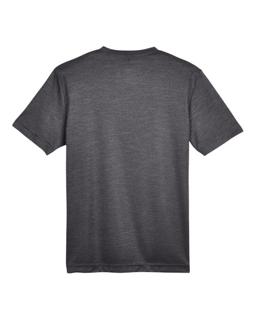 Youth Sonic Heather Performance T-Shirt - Dark Grey Heather