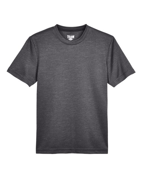 Youth Sonic Heather Performance T-Shirt - Dark Grey Heather