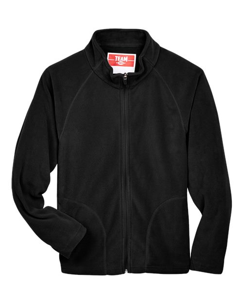 Youth Campus Microfleece Jacket - Black