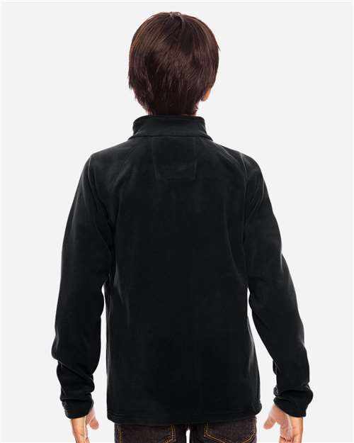 Youth Campus Microfleece Jacket - Black