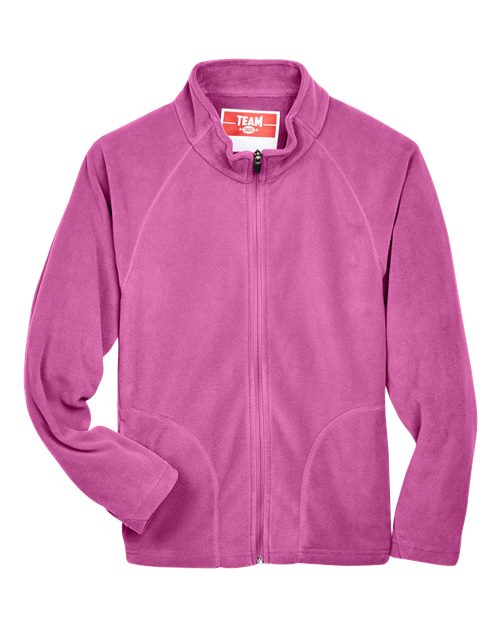 Youth Campus Microfleece Jacket - Sport Charity Pink