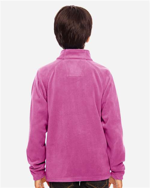 Youth Campus Microfleece Jacket - Sport Charity Pink