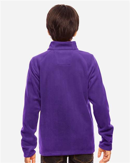 Youth Campus Microfleece Jacket - Sport Purple