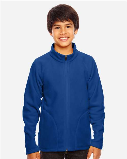 Youth Campus Microfleece Jacket - Sport Royal