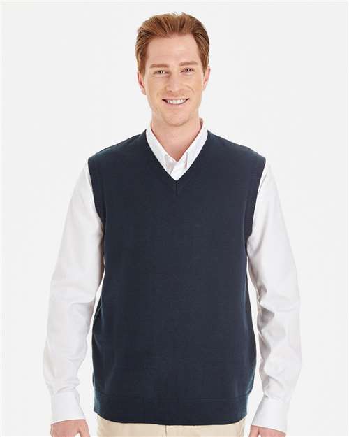 Men's Pilbloc™ V-Neck Sweater Vest - Dark Navy