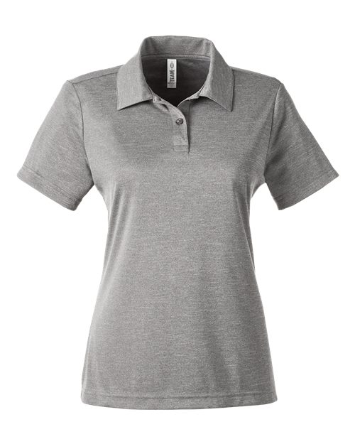 Women's Zone Sonic Heather Performance Polo - Athletic Heather