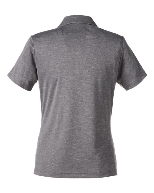 Women's Zone Sonic Heather Performance Polo - Dark Grey Heather