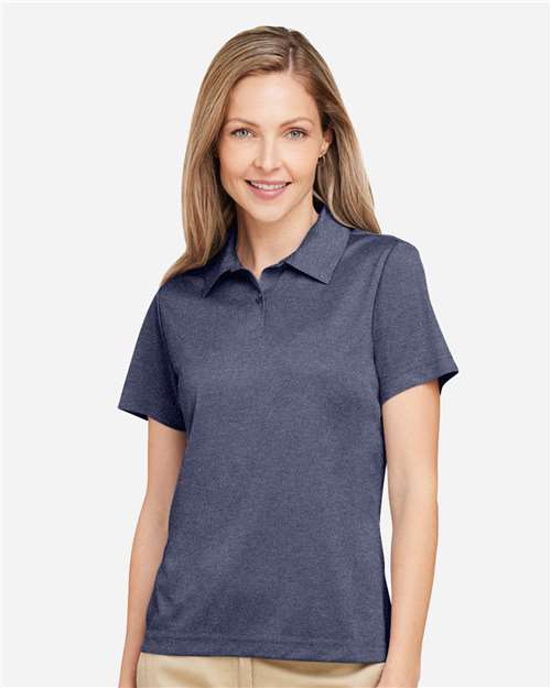Women's Zone Sonic Heather Performance Polo - Sport Dark Navy Heather