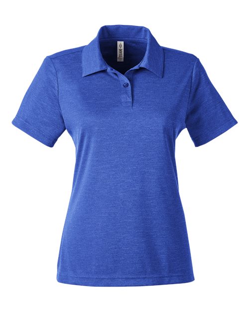 Women's Zone Sonic Heather Performance Polo - Sport Royal Heather