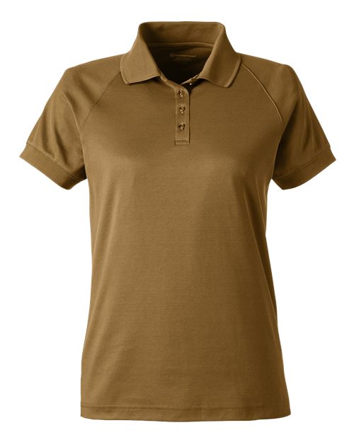 Women's Charge Snag and Soil Protect Polo - Coyote Brown