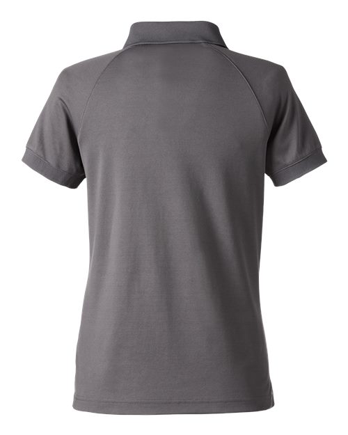 Women's Charge Snag and Soil Protect Polo - Dark Charcoal
