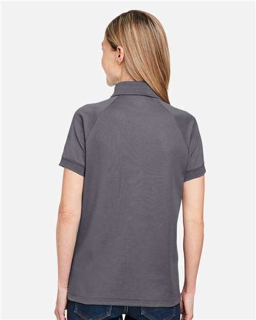 Women's Charge Snag and Soil Protect Polo - Dark Charcoal