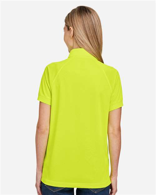 Women's Charge Snag and Soil Protect Polo - Safety Yellow