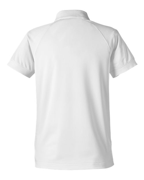 Women's Charge Snag and Soil Protect Polo - White