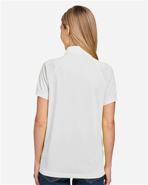 Women's Charge Snag and Soil Protect Polo - White