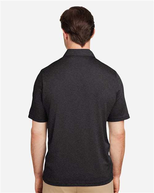 Men's Zone Sonic Heather Performance Polo - Black Heather