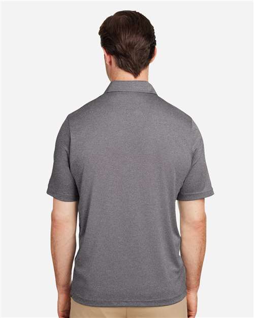 Men's Zone Sonic Heather Performance Polo - Dark Grey Heather