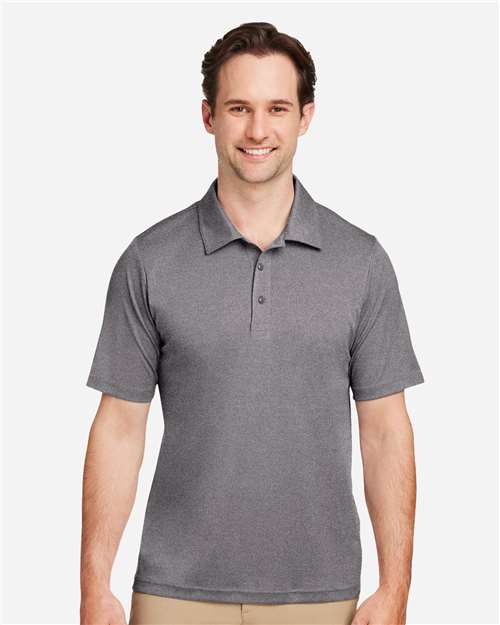 Men's Zone Sonic Heather Performance Polo - Dark Grey Heather