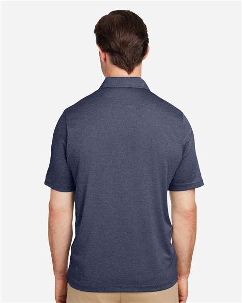 Men's Zone Sonic Heather Performance Polo - Sport Dark Navy Heather