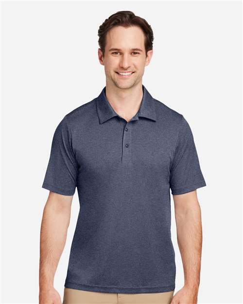 Men's Zone Sonic Heather Performance Polo - Sport Dark Navy Heather