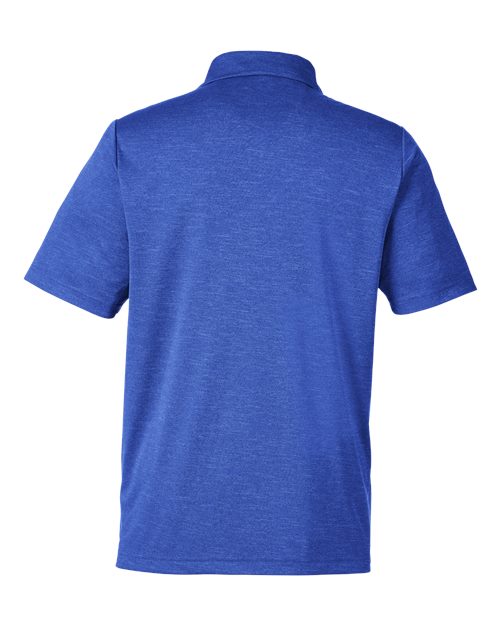 Men's Zone Sonic Heather Performance Polo - Sport Royal Heather