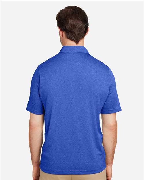Men's Zone Sonic Heather Performance Polo - Sport Royal Heather
