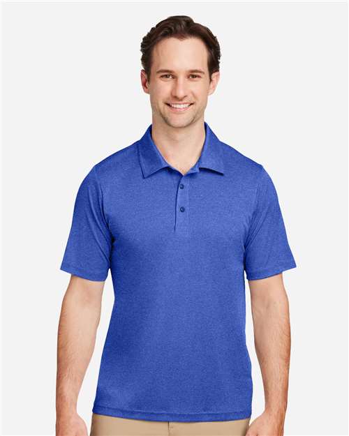 Men's Zone Sonic Heather Performance Polo - Sport Royal Heather