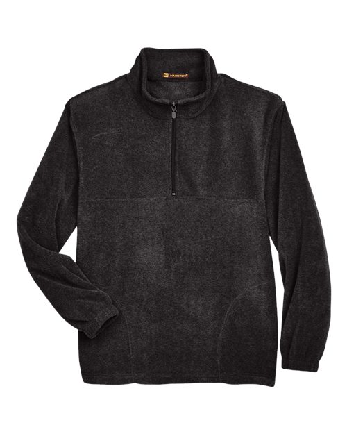 Men's Fleece Quarter-Zip Pullover - Black