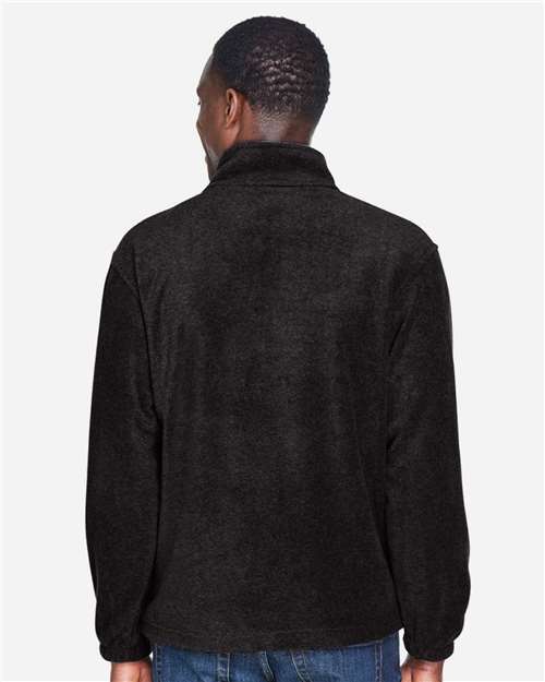 Men's Fleece Quarter-Zip Pullover - Black