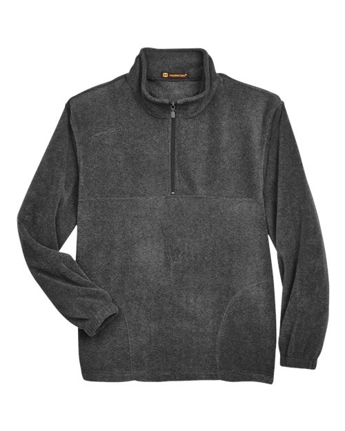 Men's Fleece Quarter-Zip Pullover - Charcoal