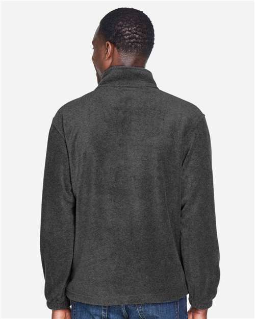 Men's Fleece Quarter-Zip Pullover - Charcoal