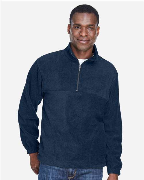 Men's Fleece Quarter-Zip Pullover - Navy