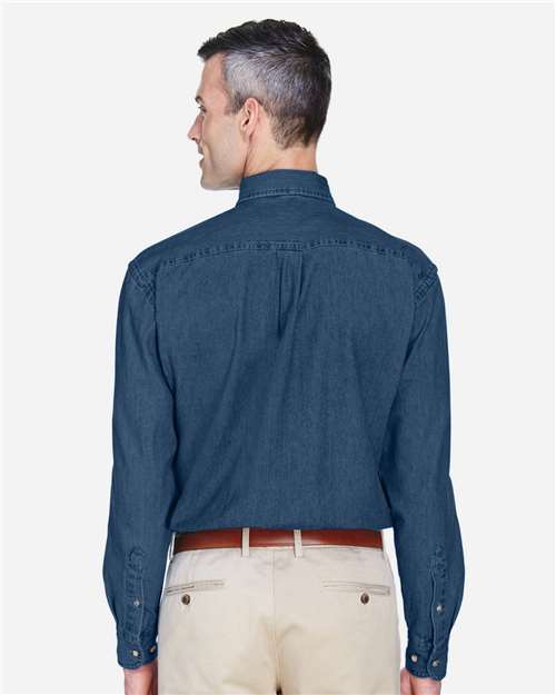 Men's Denim Shirt - Dark Denim