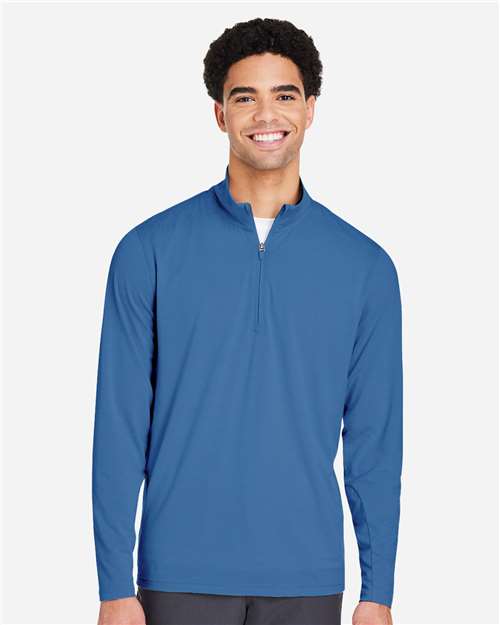 Men's Bandon Quarter-Zip Pullover - Lake Blue