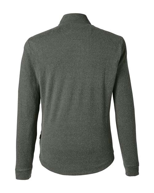 Men's Emery Quarter-Zip Pullover - Olive/ Grey Heather