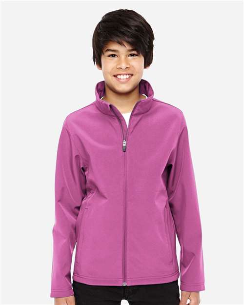 Youth Leader Soft Shell Jacket - Sport Charity Pink