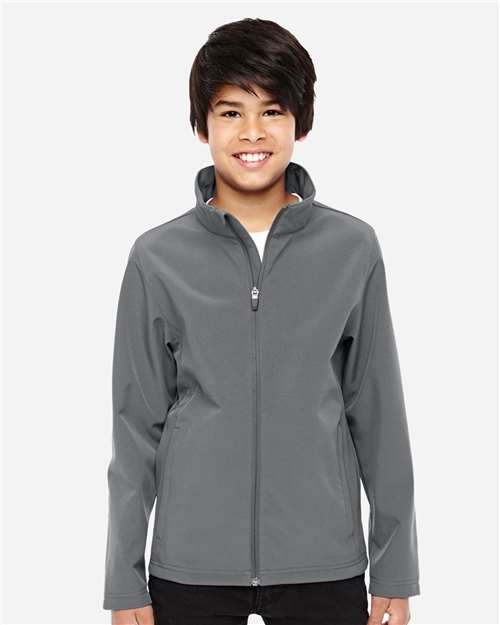 Youth Leader Soft Shell Jacket - Sport Graphite