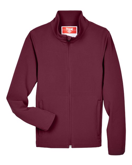 Youth Leader Soft Shell Jacket - Sport Maroon