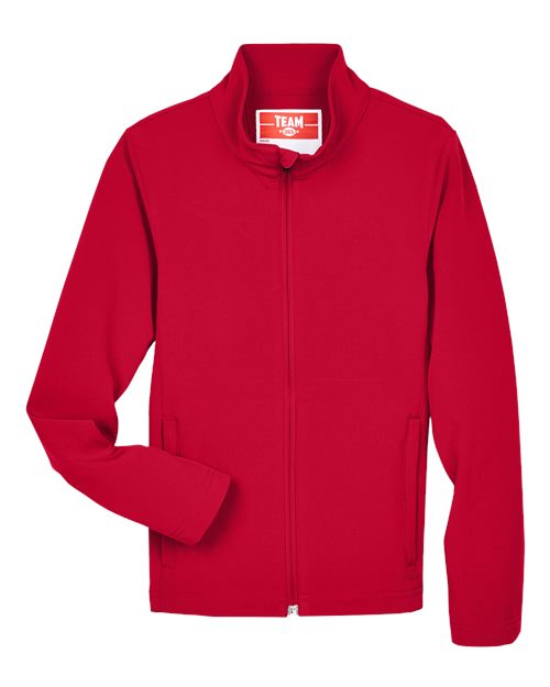 Youth Leader Soft Shell Jacket - Sport Red