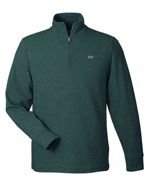 Men's Saltwater Quarter-Zip Pullover - Charleston Green