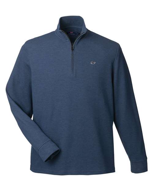Men's Saltwater Quarter-Zip Pullover - Deep Bay