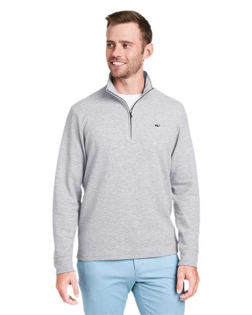 Men's Saltwater Quarter-Zip Pullover - Granite