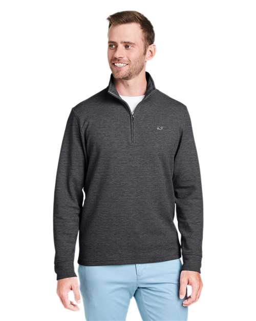 Men's Saltwater Quarter-Zip Pullover - Jet Black