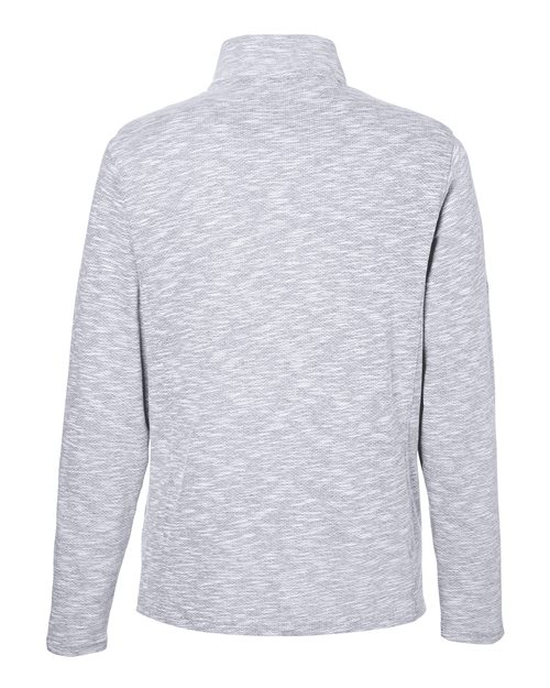Men's Eclipse Jacquard Quarter-Zip Pullover - Platinum Heather