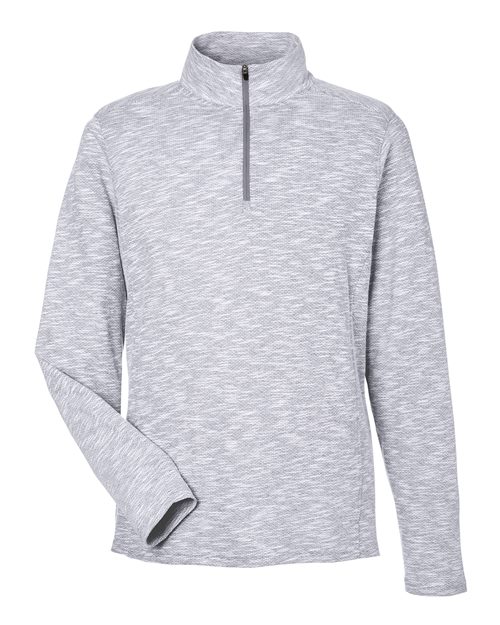 Men's Eclipse Jacquard Quarter-Zip Pullover - Platinum Heather